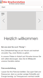 Mobile Screenshot of die-druckerstation.de